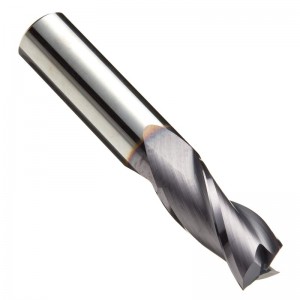 Carbide Square Nose End Mill, Inch, TiAlN Finish, Roughing and Finishing Cut, 30 grader helix, 3 flöjter, 1,5 \